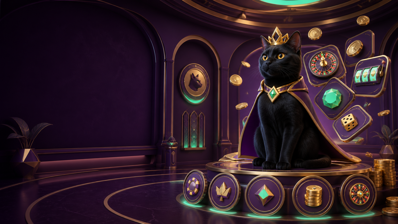Cat Casino — оригинальная игровая сцена